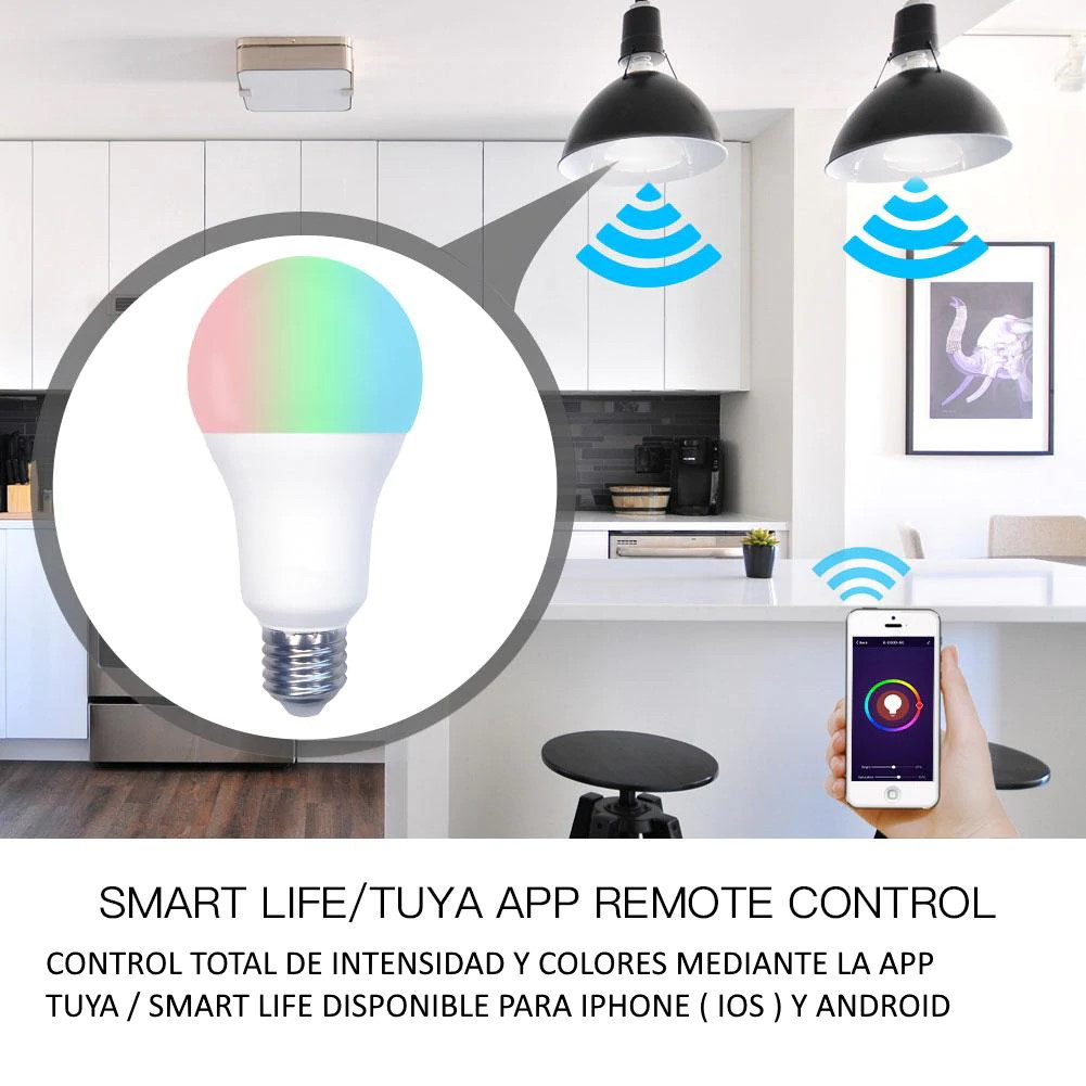 LED bulb control remoto
